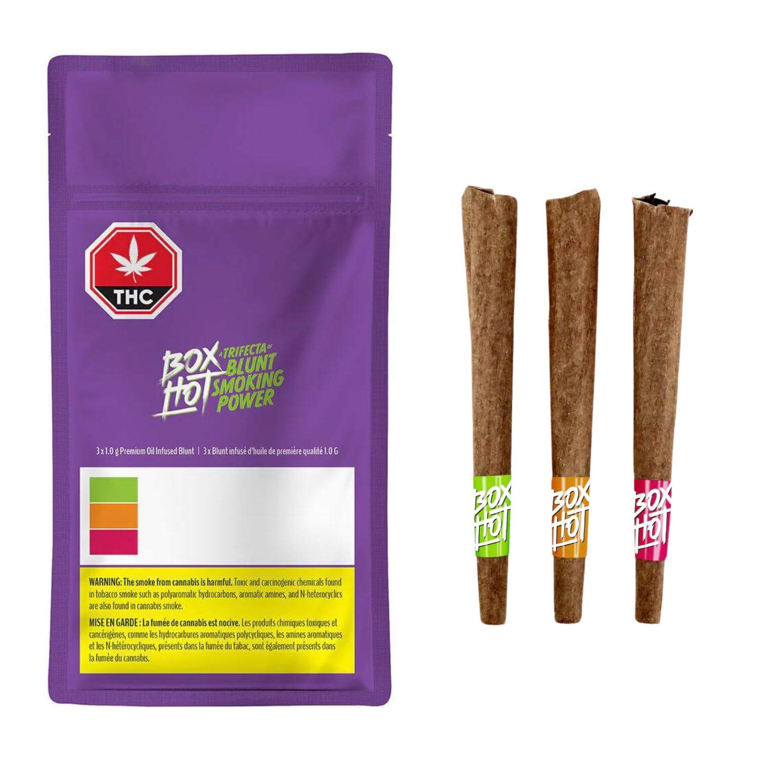Trifecta of Blunt Smoking Power Infused Blunt  3x